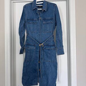 Denim Shirt Dress